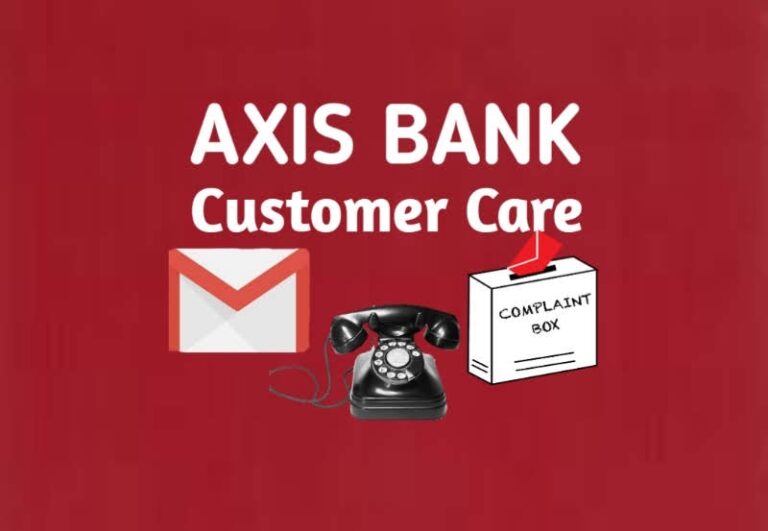 Axis Bank Customer Care 24×7