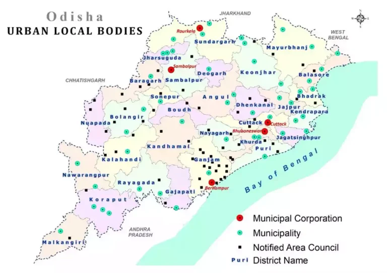 Urban Local Bodies in Odisha: Governance, Functions, and A Comprehensive Guide(2023-24)